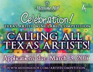 Messina Hof Winery Art Competition Advertisement