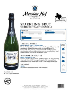 Messina Hof Winery Spec Sheet