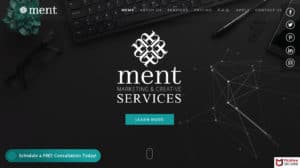 Ment Marketing & Creative Services Website