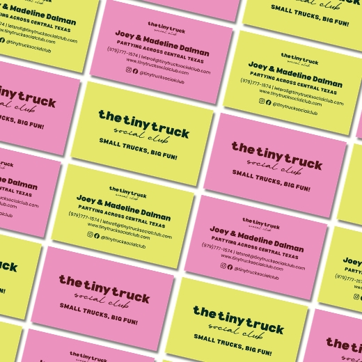Tiny Truck - Business Card