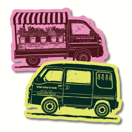 Tiny Truck Stickers